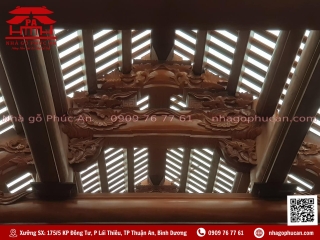 Các mẫu hoa văn chạm khắc nhà gỗ thường gặp