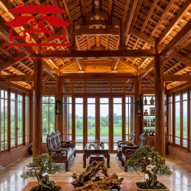 Nhà 3 gian 16 cột(nhà ở)