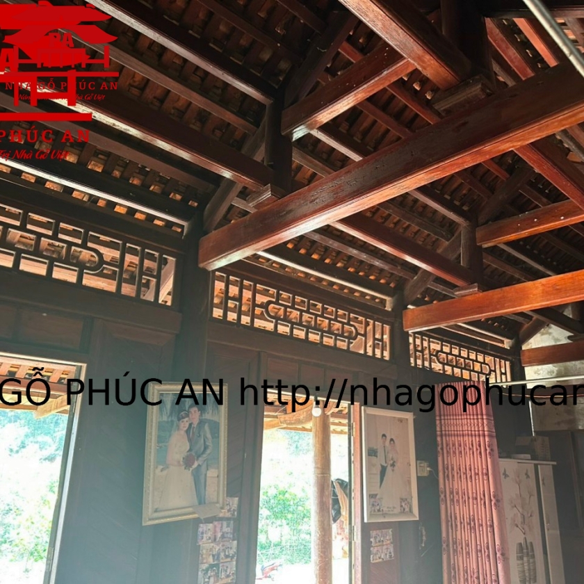 Nhà 3 gian ,gỗ Sến,Lim