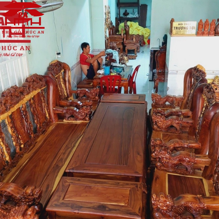 Bàn ghế gỗ Cẩm Lai Việt.