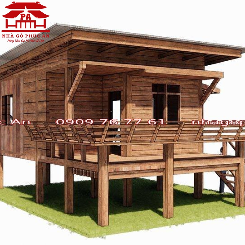 Nhà Gỗ Homestay 1 phòng ngủ.