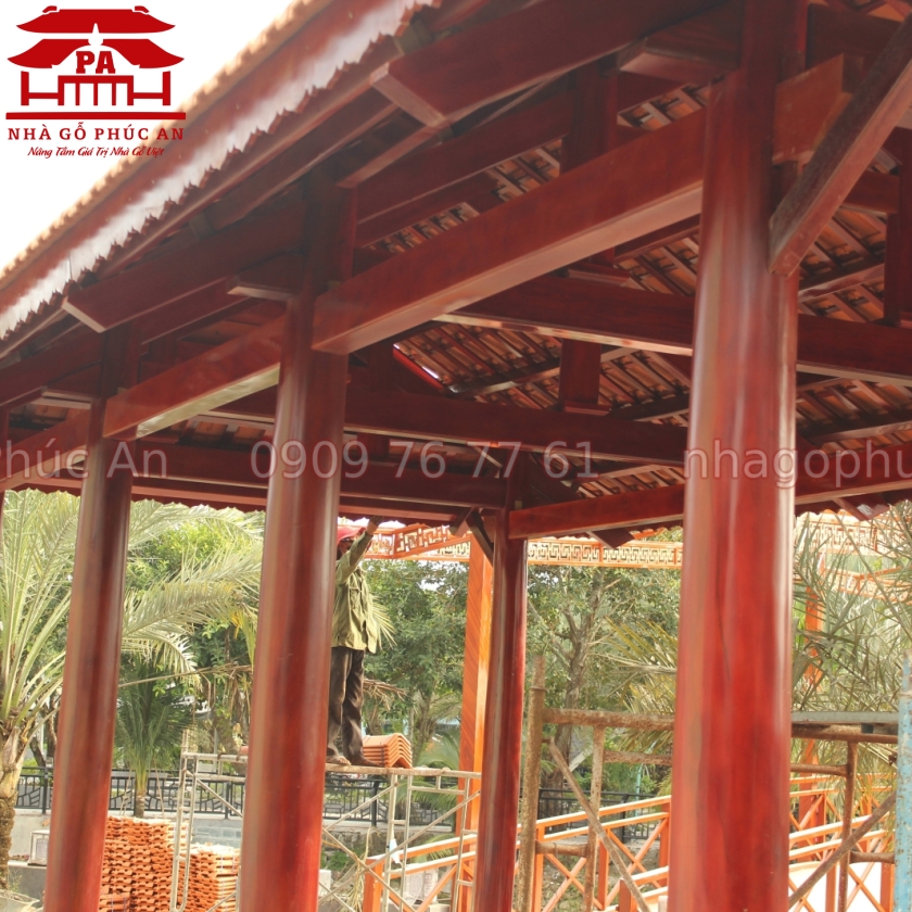 DỰ ÁN NHÀ 3 GIAN 8 CỘT - ĐỒNG NAI