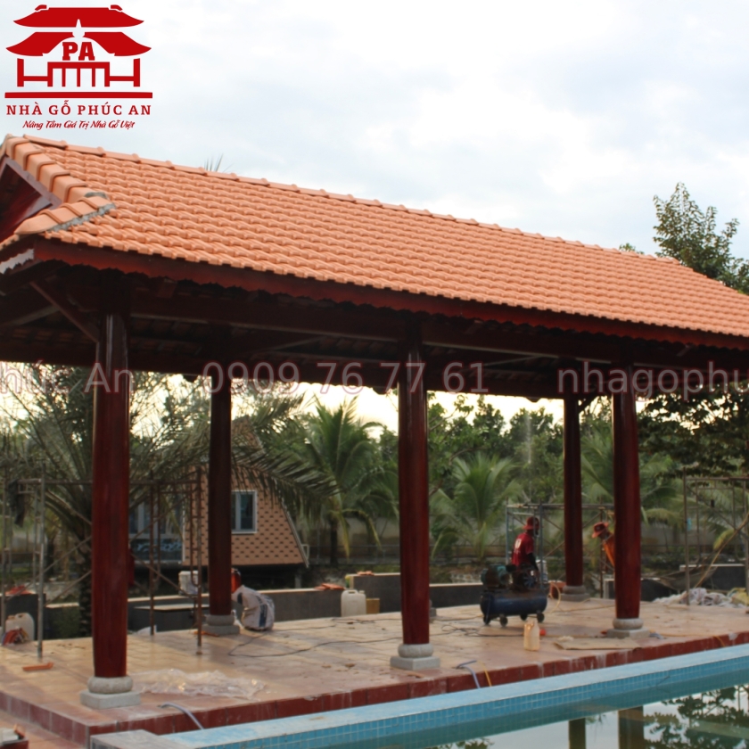 DỰ ÁN NHÀ 3 GIAN 8 CỘT - ĐỒNG NAI