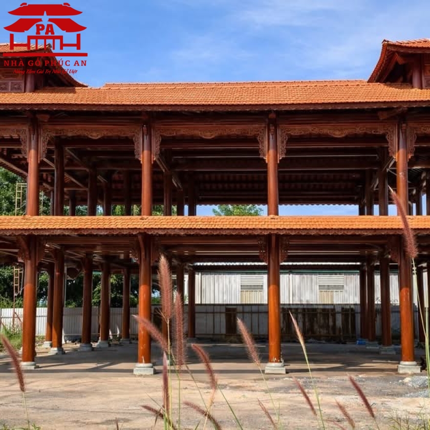 Nhà Sàn siêu khủng, gỗ Căm Xe.