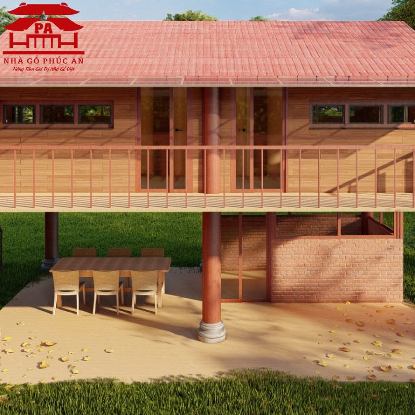 DỰ ÁN NHÀ SÀN 2 GIAN ANH HOÀNG CHỊ ANH