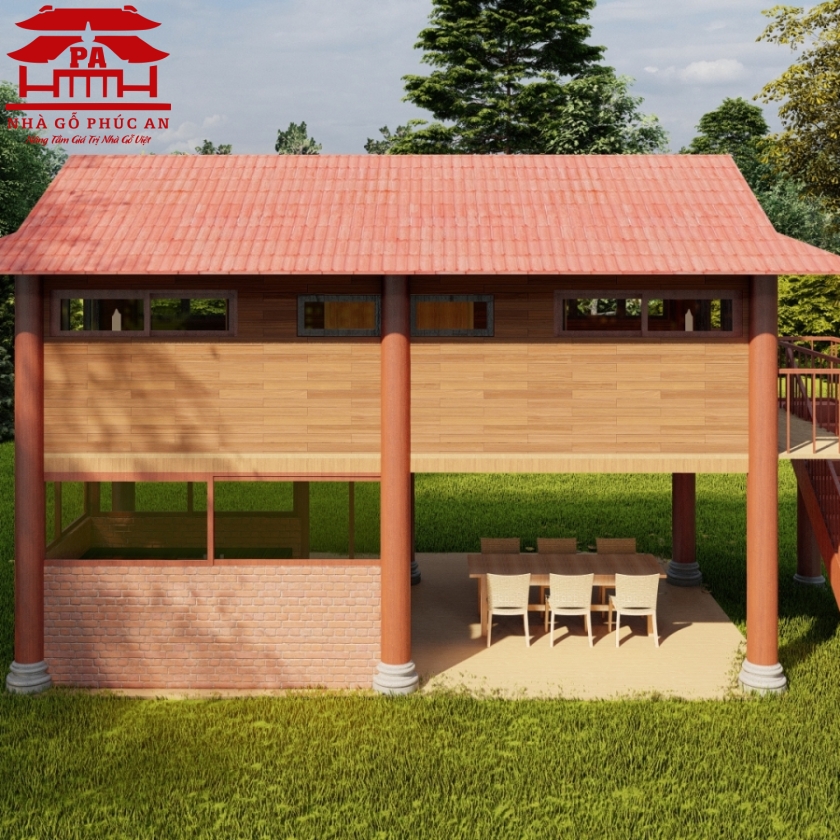 DỰ ÁN NHÀ SÀN 2 GIAN ANH HOÀNG CHỊ ANH