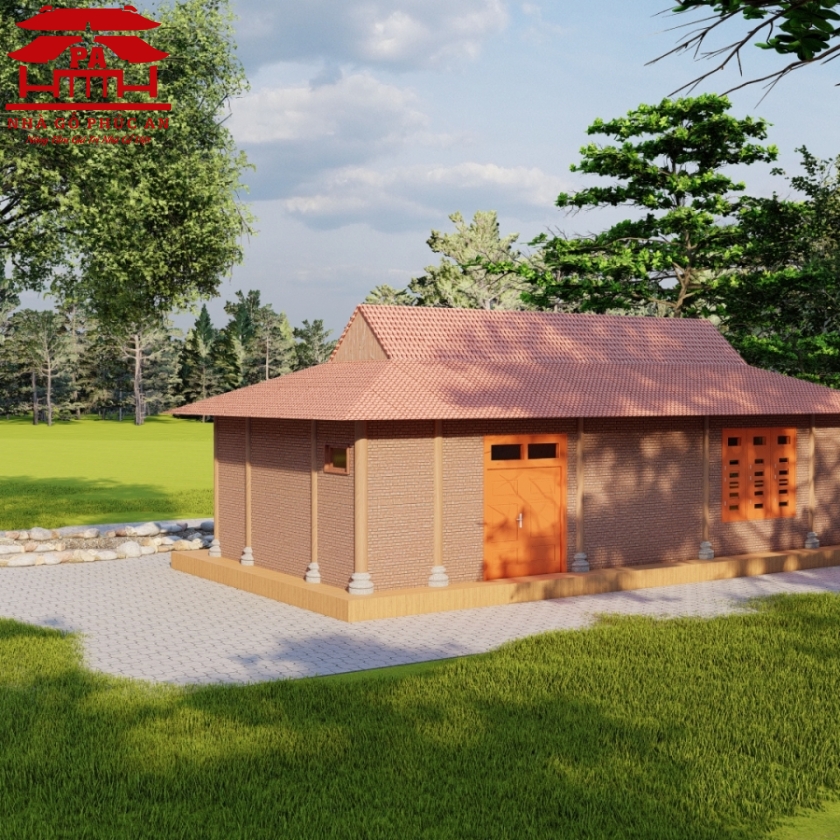 Nhà trệt 3 gian 2 chái