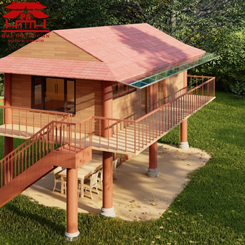DỰ ÁN NHÀ SÀN 2 GIAN ANH HOÀNG CHỊ ANH