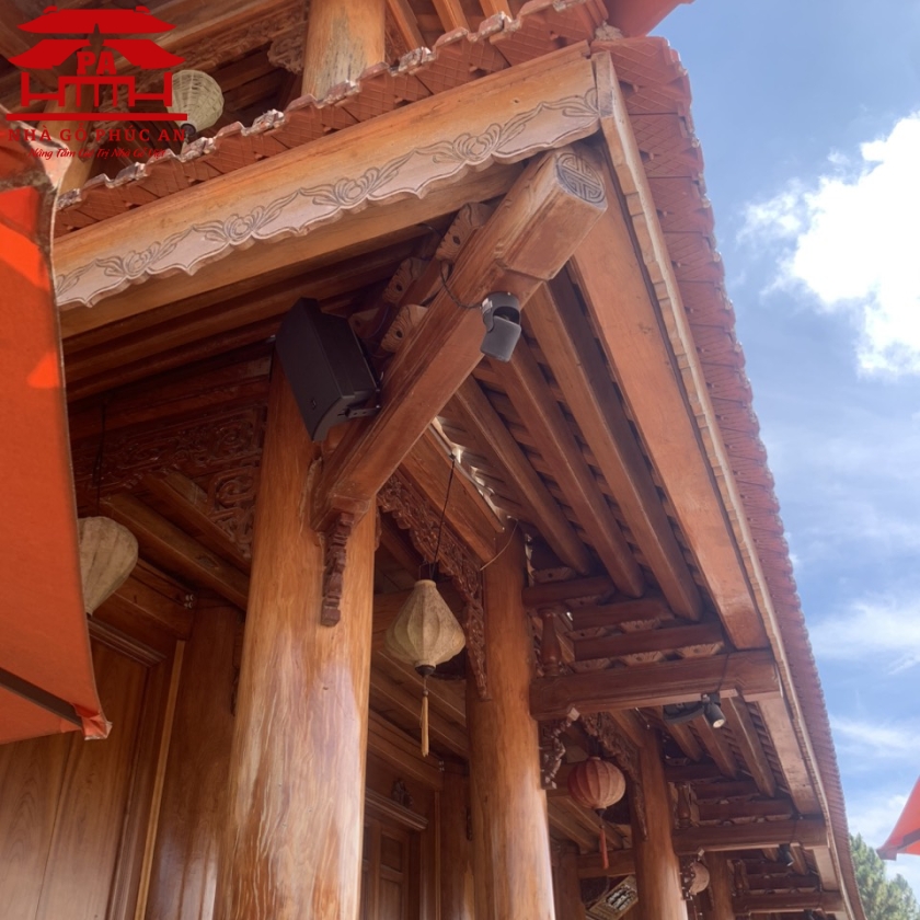Nhà Gỗ Đinh Hương Vanh Cột 140-180cm.