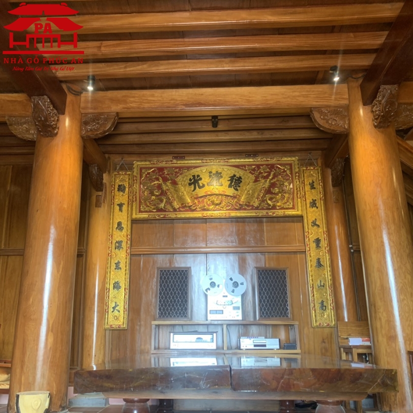 Nhà Gỗ Đinh Hương Vanh Cột 140-180cm.