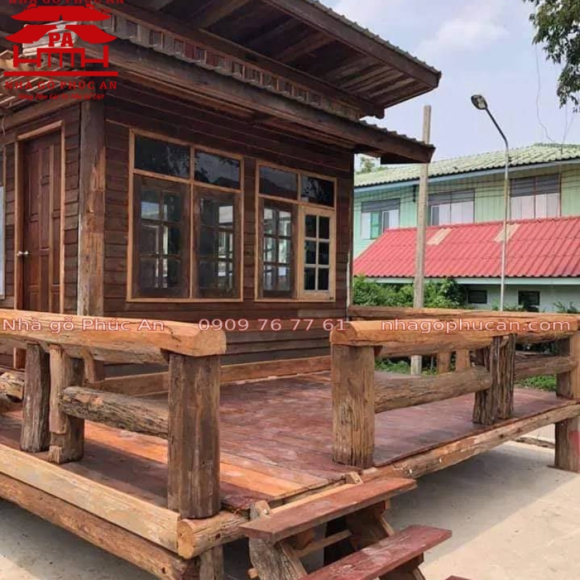 Mẫu Homestay 1 phòng ngủ + sảnh sinh hoạt.