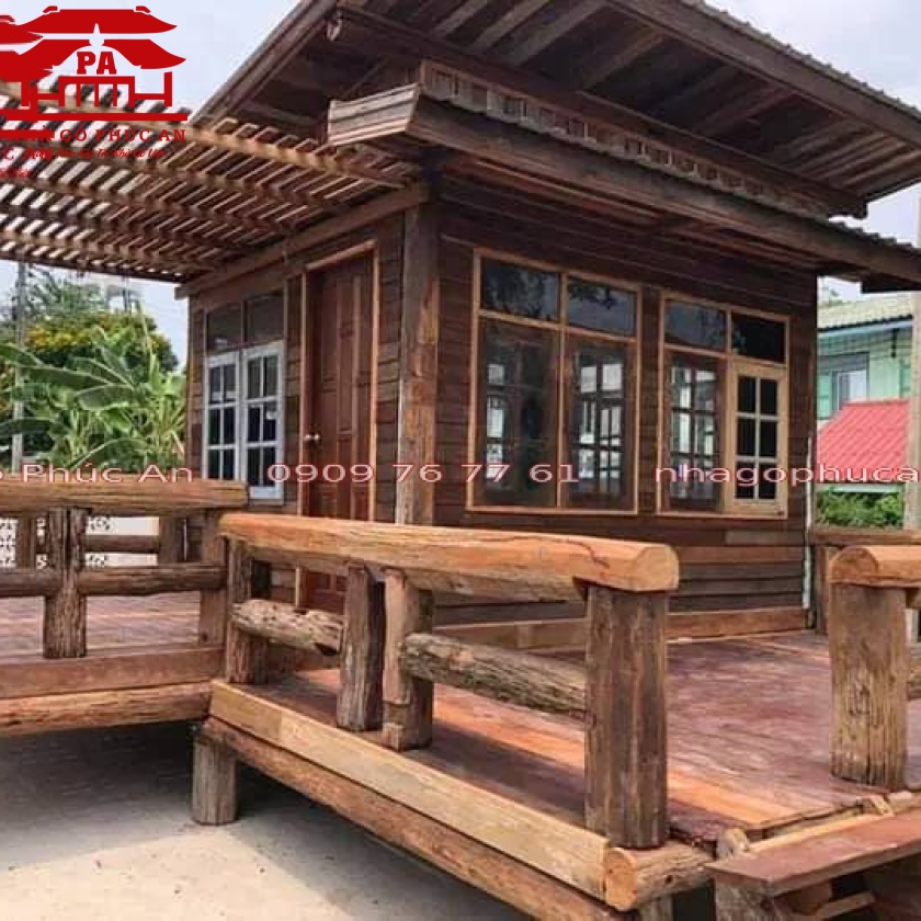 Mẫu Homestay 1 phòng ngủ + sảnh sinh hoạt.