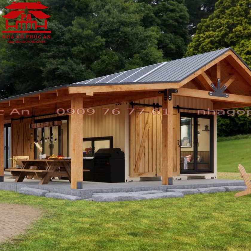 MẪU HOMESTAY NHÀ GỖ CHO GIA ĐÌNH