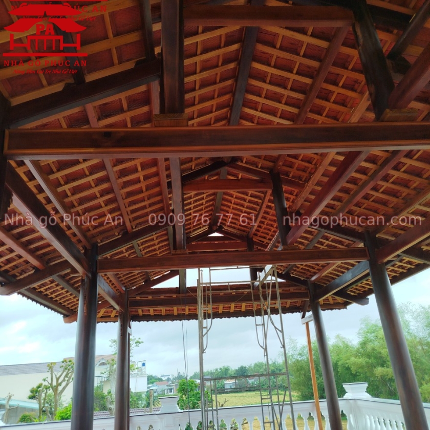 Dự án nhà 3 gian 8 cột Bình Định