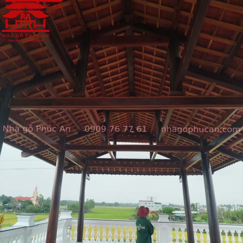 Dự án nhà 3 gian 8 cột Bình Định