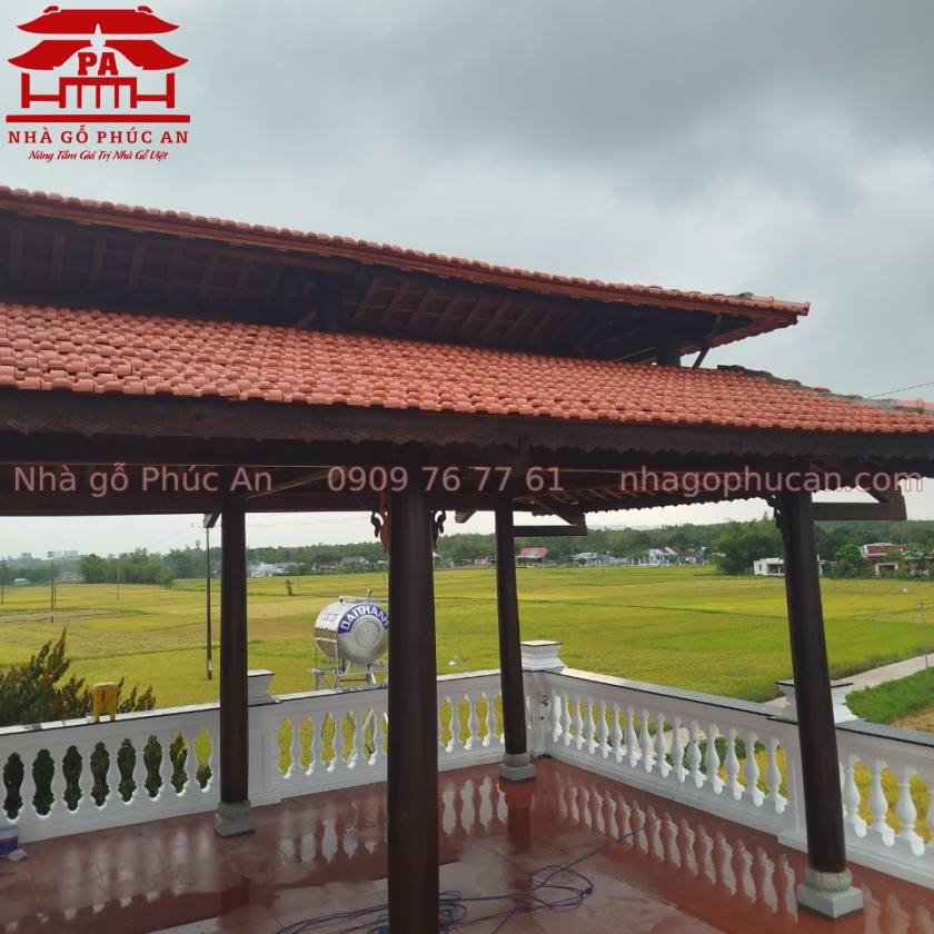 Dự án nhà 3 gian 8 cột Bình Định