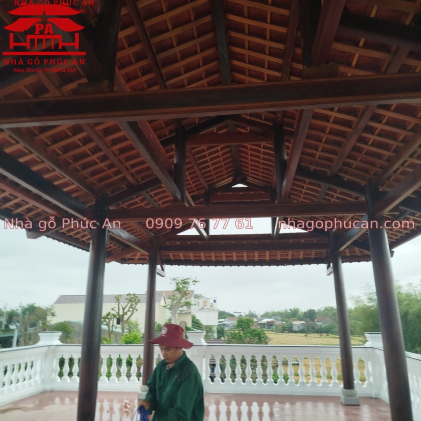 Dự án nhà 3 gian 8 cột Bình Định