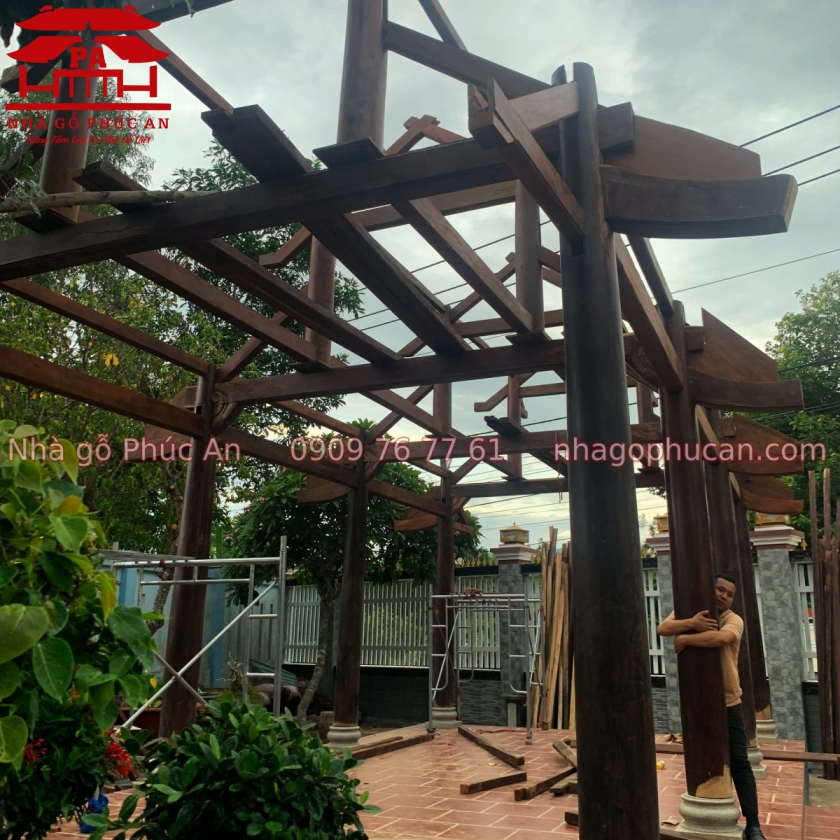 DỰ ÁN NHÀ 3 GIAN 8 CỘT TẠI VŨNG TÀU