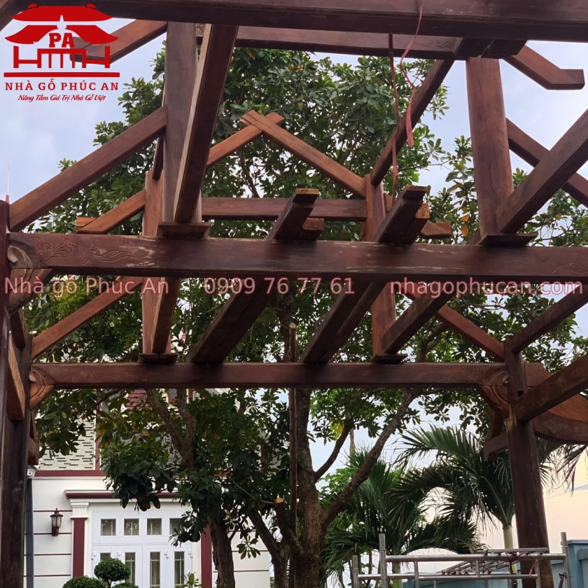 DỰ ÁN NHÀ 3 GIAN 8 CỘT TẠI VŨNG TÀU