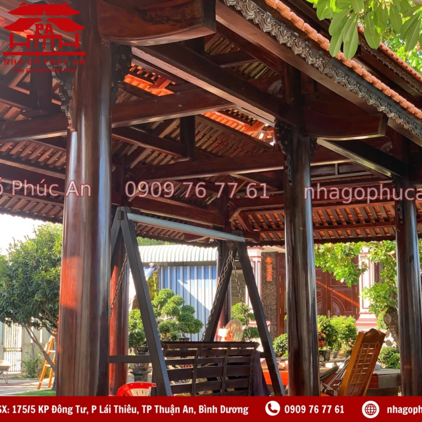 NHÀ 3 GIAN 8 CỘT CỔ LẦU