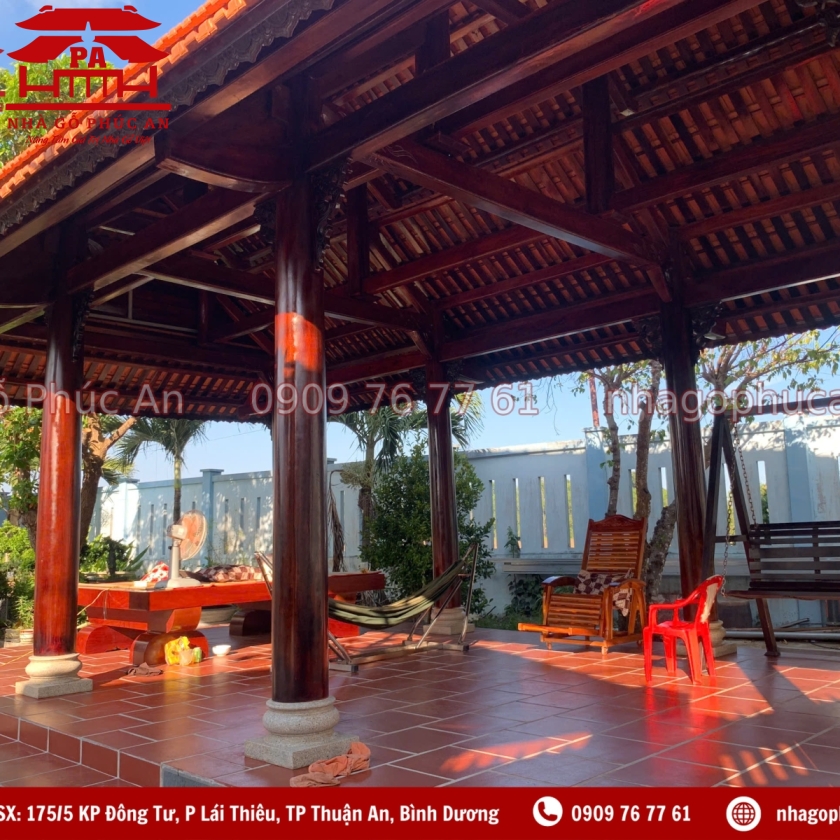 NHÀ 3 GIAN 8 CỘT CỔ LẦU