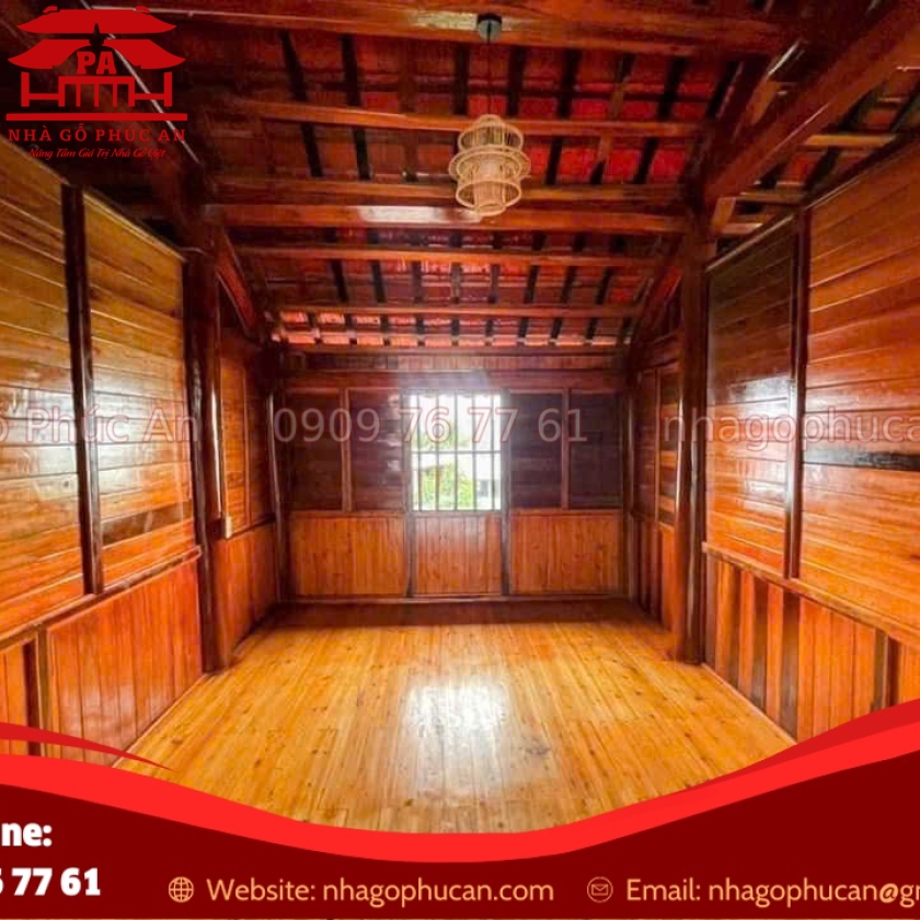Nhà sàn 3 gian 1 lồi