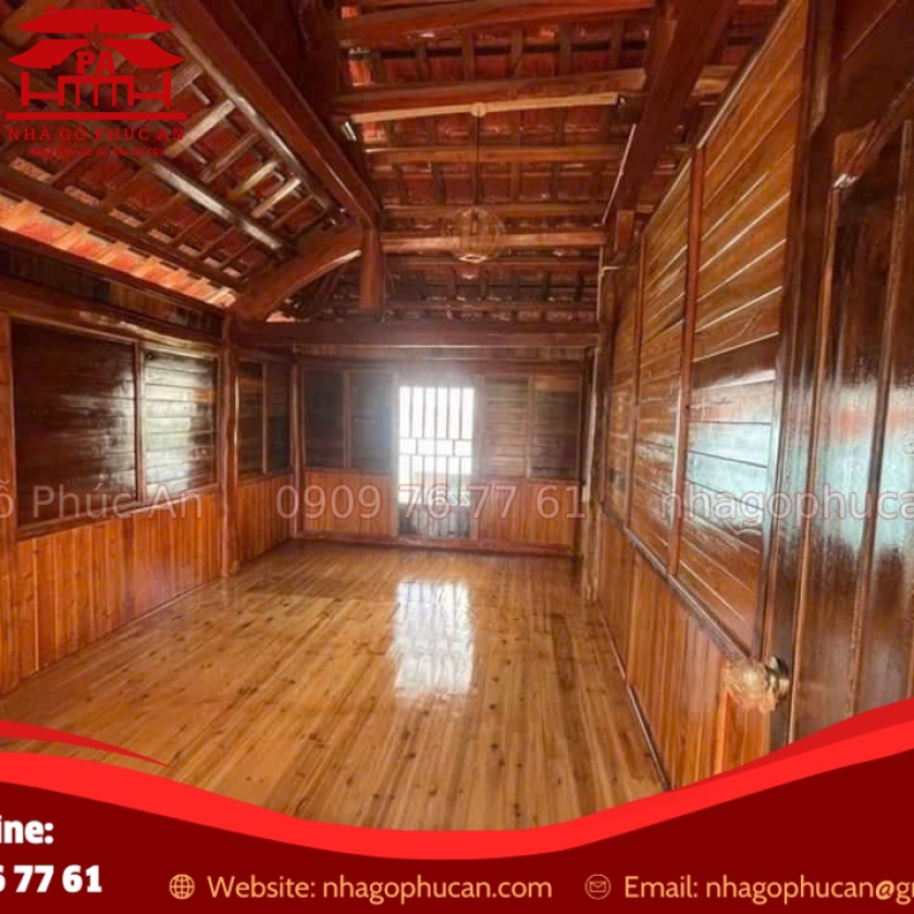 Nhà sàn 3 gian 1 lồi
