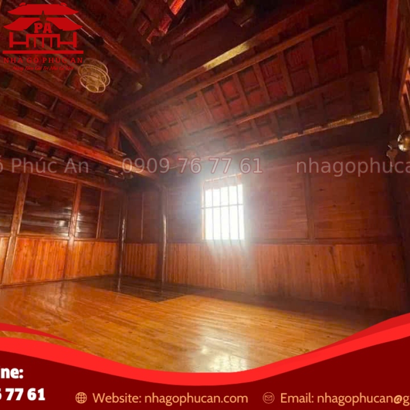 Nhà sàn 3 gian 1 lồi